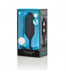 Черная анальная пробка для ношения B-vibe Snug Plug 6 - 17 см.