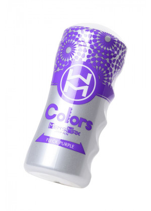 Мультирельефный мастурбатор MensMax Colors - Flick Purple