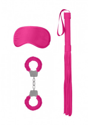 Розовый набор для бондажа Introductory Bondage Kit №1