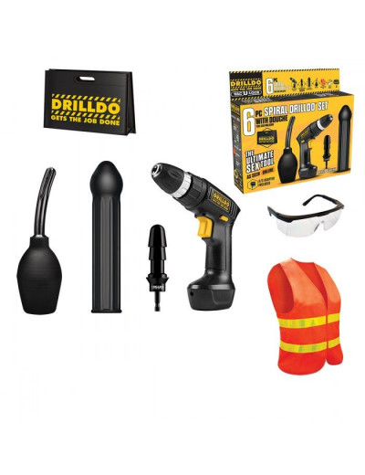 Секс-набор SPIRAL DRILLDO SET 6 PIECE
