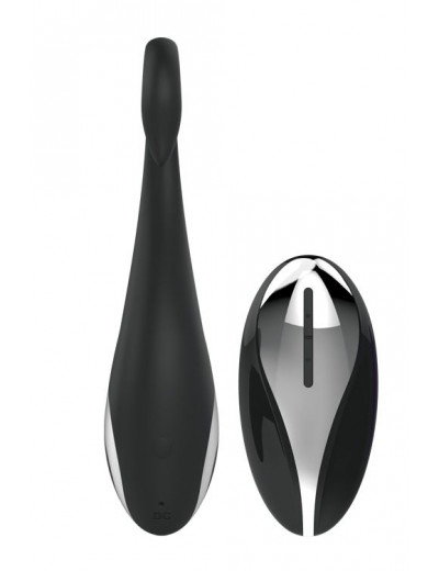 Черное виброяйцо NAGHI NO.36 RECHARGEABLE REMOTE EGG