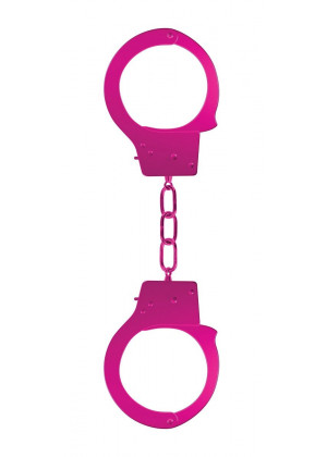 Розовые наручники OUCH! Pink