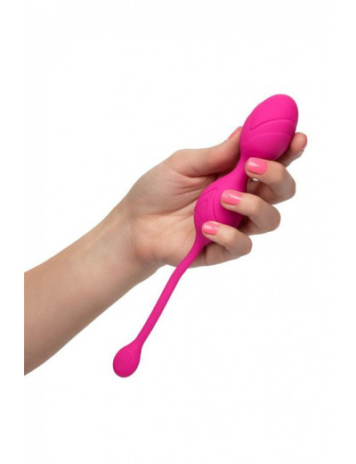 Розовые вагинальные шарики с ДУ и функцией памяти Remote Dual Motor Kegel System