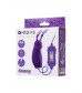 Фиолетовое виброяйцо с пультом управления A-Toys Bunny, работающее от USB