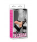 Телесный страпон с креплением на поясе кольцом SEXXBIAN 8INCH DONG AND HARNESS - 20 см.