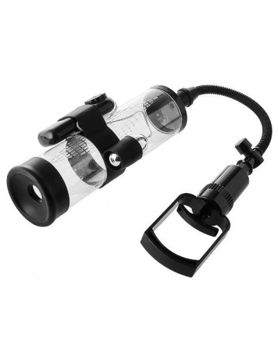 Прозрачная вакуумная помпа с вибрацией Vibrating Penis Pump
