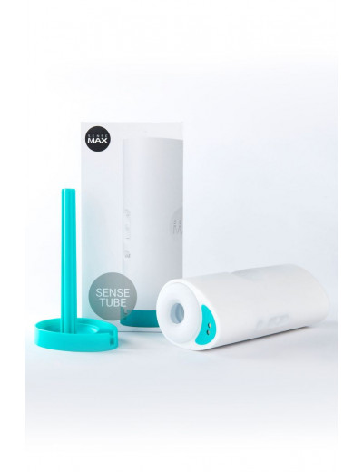 Белый мастурбатор Sense Max с вибрацией