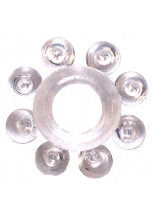 Прозрачное эрекционное кольцо Rings Bubbles