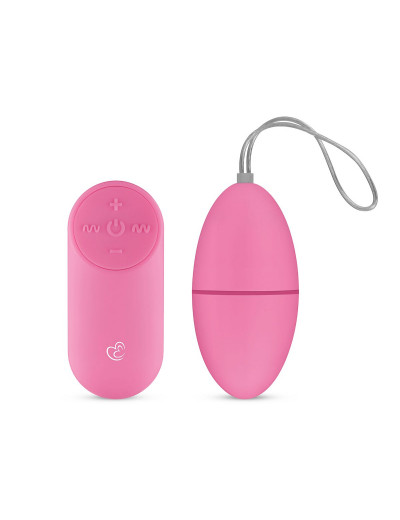 Розовое виброяйцо Vibrating Egg с пультом ДУ