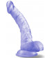 Фиолетовый фаллоимитатор Sweet n Hard 7 - 21,59 см.