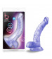Фиолетовый фаллоимитатор Sweet n Hard 7 - 21,59 см.