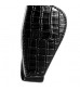 Черная маска на глаза Croco Blindfold