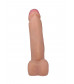 Телесный фаллоимитатор на присоске F F BEST COCK 8 - 22 см.