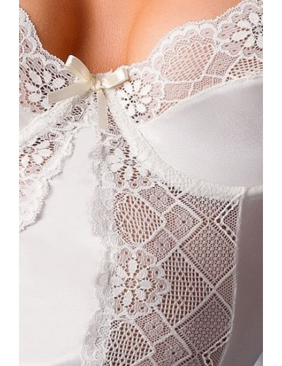 Корсаж Blanchet с игривыми оборками и кружевами