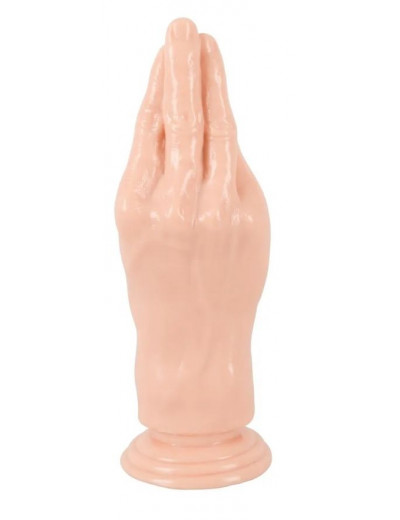 Телесный массажер-рука для фистинга Hand Dildo - 21 см.