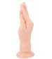 Телесный массажер-рука для фистинга Hand Dildo - 21 см.