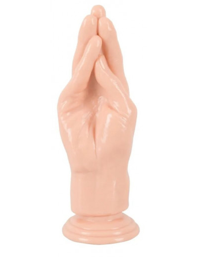 Телесный массажер-рука для фистинга Hand Dildo - 21 см.