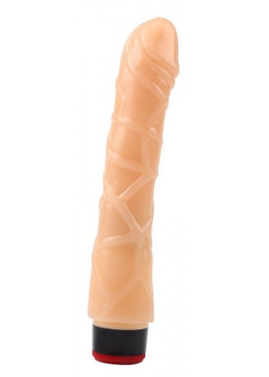 Телесный вибратор-реалистик 9” Vibe Cock - 21,5 см.