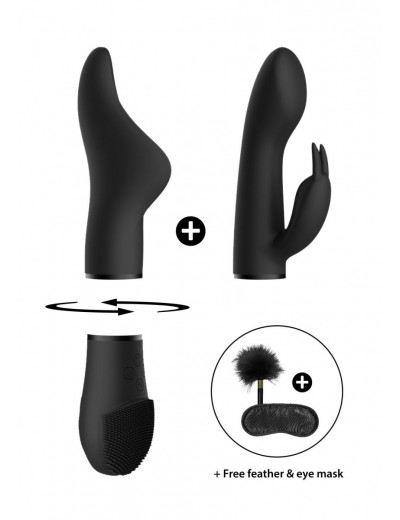 Черный эротический набор Pleasure Kit №1