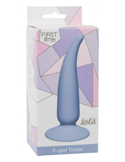 Голубая анальная пробка P-spot Teazer Blue - 12,2 см.