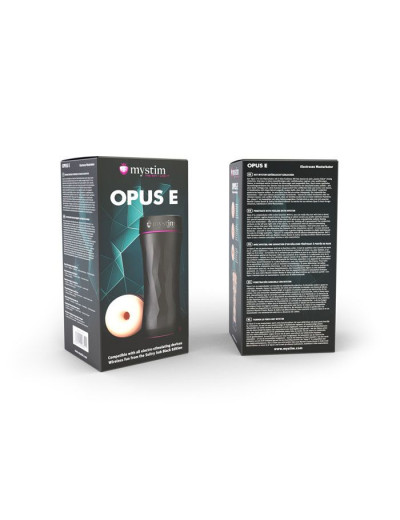 Мастурбатор-анус Opus E Donut с возможностью подключения электростимуляции