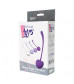Набор из 5 фиолетово-белых шариков CHERRY KEGEL EXERCISERS
