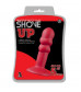 Красная анальная пробка SHOVE UP 5INCH SILICONE BUTT PLUG RED - 12,7 см.