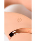 Телесный безремневой вибрострапон Vibrating Bendable Strap-On L