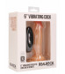 Телесный вибратор-реалистик Vibrating Realistic Cock 6  - 15 см.
