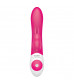 Розовый вибратор The Come Hither Rabbit XL с  манящим  эффектом