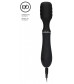 Черный универсальный вибратор с электростимуляцией Electro Vibrating Wand
