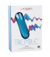 Голубой мини-вибратор Tremble Tickle - 12,75 см.