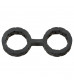Черные силиконовые наручники Style Bondage Silicone Cuffs Small