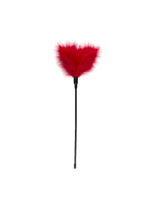 Стек-щекоталка Feather Tickler с красными перьями - 44 см.