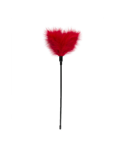 Стек-щекоталка Feather Tickler с красными перьями - 44 см.
