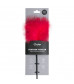 Стек-щекоталка Feather Tickler с красными перьями - 44 см.