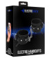 Черные наручники с электростимуляцией Electro Handcuffs