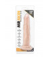 Телесный фаллоимитатор без мошонки с присоской Dr. Skin Realistic Cock Basic 7.5 - 19 см.