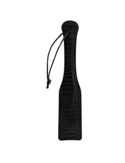 Черная шлепалка с петлёй Croco Paddle - 32 см.