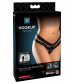 Черные трусики Crotchless Secret Gem S-M-L с анальной пробкой