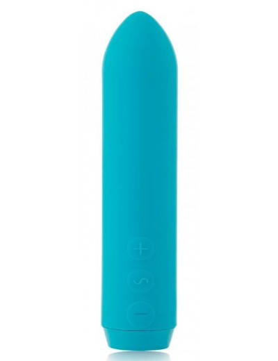 Бирюзовая вибропуля Je Joue Classic Bullet Vibrator - 9 см.