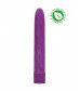 Фиолетовый эко-вибромассажер Natural Pleasure - 17,7 см.