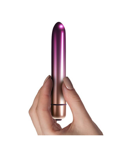 Фиолетовый мини-вибратор Climaximum Sapora - 13,5 см.