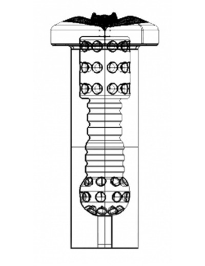 Телесный мастурбатор-вагина с самолубрикацией Self Lubrication Masturbator Deluxe