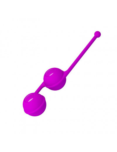 Лиловые вагинальные шарики Kegel Tighten Up III