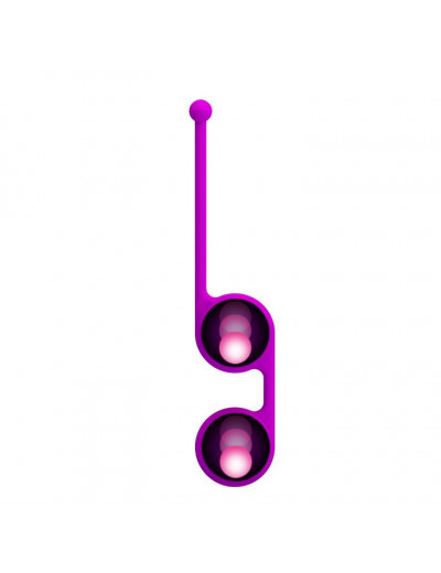 Лиловые вагинальные шарики Kegel Tighten Up III