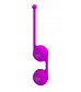 Лиловые вагинальные шарики Kegel Tighten Up III