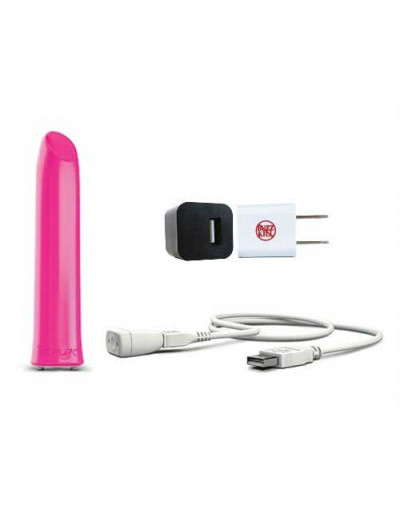 Розовый мини-вибратор Tango Pink USB rechargeable
