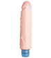 Телесный вибромассажёр Vibro Realistic Cock Dildo - 17,4 см.