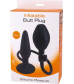 Анальная пробка с функцией расширения Inflatable Butt Plug Medium - 14,2 см.